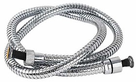 Deva Accessories 1.5M Double Interlock Shower Hose.  (Chrome)