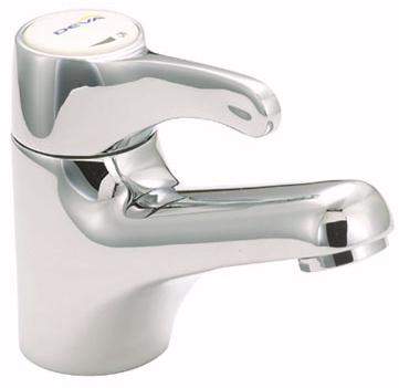 Deva Commercial Single Lever Sequential Control Spray Basin Mixer Tap.