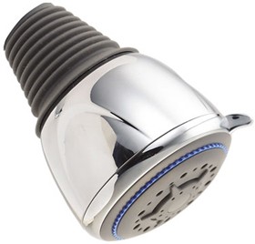 Deva Shower Heads Multi Function Shower Head With Swivel Joint (Chrome).