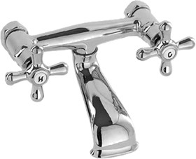 Deva Regency Wall Mounted Bath Filler Tap (Chrome).