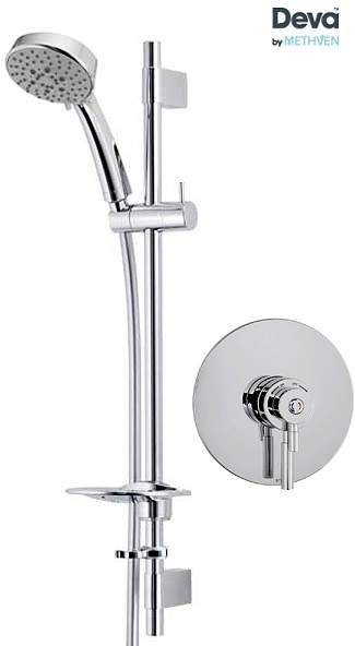 Deva Vision Concealed Thermostatic Shower Valve With Multi Mode Kit.