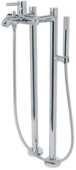 Deva Vision Bath Shower Mixer With Stand Pipes And Shower Kit.