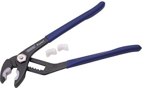 Draper Tools Waterpump plier with soft jaws. 245mm.