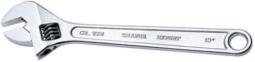 Draper Tools Expert adjustable wrench. 250mm. Capacity 30mm.