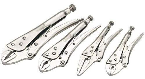 Draper Tools 4 Piece self grip pliers set.