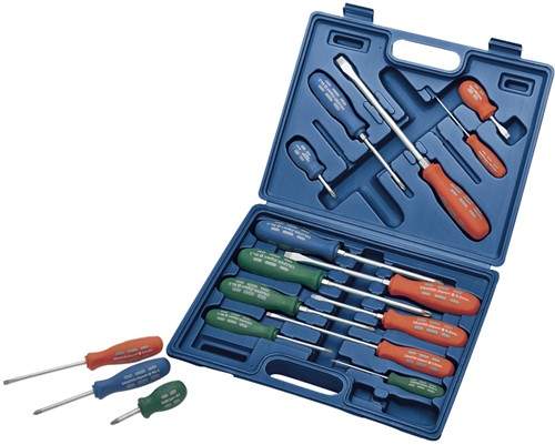 Draper Tools 16 Piece Screwdriver Set.