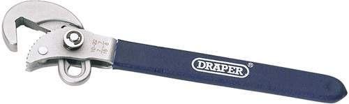 Draper Tools Adjustable wrench with 10 - 22mm adjustment.