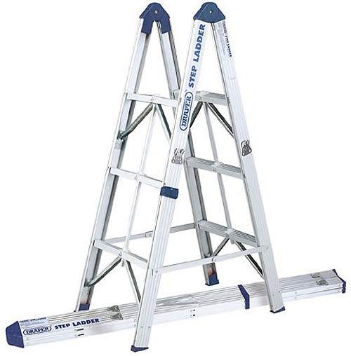 Draper Tools 3 Rung Folding Step Ladder. 900mm High.