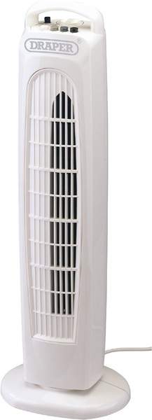 Draper Oscillating Tower Fan (230V).