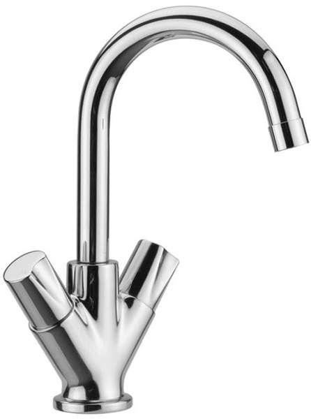 Vado Ixus High Spout Mono Basin Mixer With Pop-Up Waste.