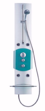 Vado Rainstation Junior Thermostatic Shower Panel with 4 body jets.