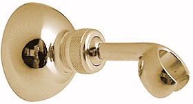 Vado Shower Gold wall bracket for shower handset.