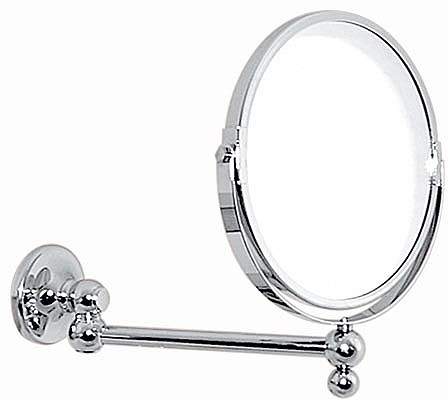 Vado Tournament Swivel-Arm Shaver Mirror. 195mm round (Chrome).