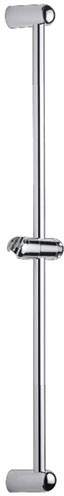 Vado Shower 600mm X-Class slide rail with twist control in chrome.
