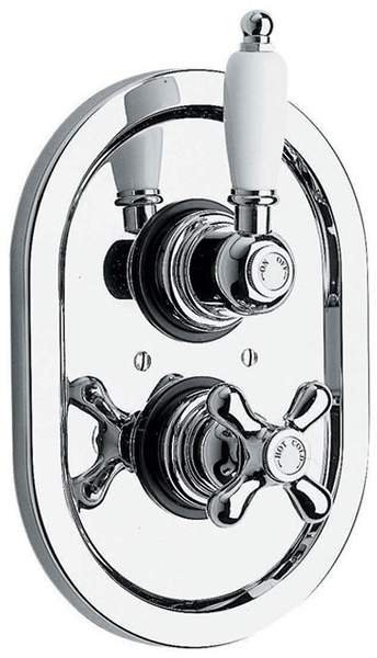 Vado Westbury Concealed thermostatic shower valve 3/4" chrome.