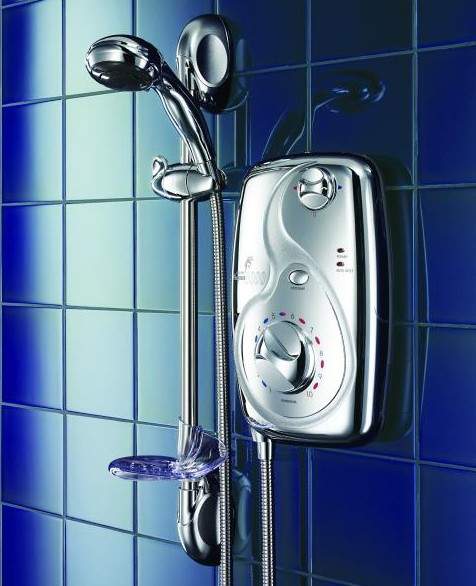 Galaxy Showers Aqua 3000 Electric Shower 8.5kW (All Chrome).