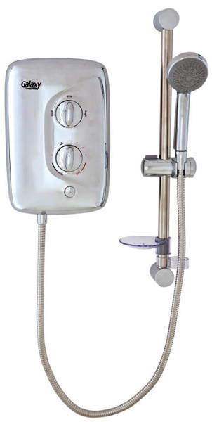 Galaxy Showers Aqua 3500M Electric Shower 8.5kW (All Chrome).