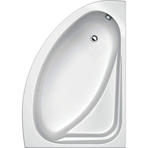 Hydracast Orlando RH Corner Bath & Panel, 1500x1040mm.