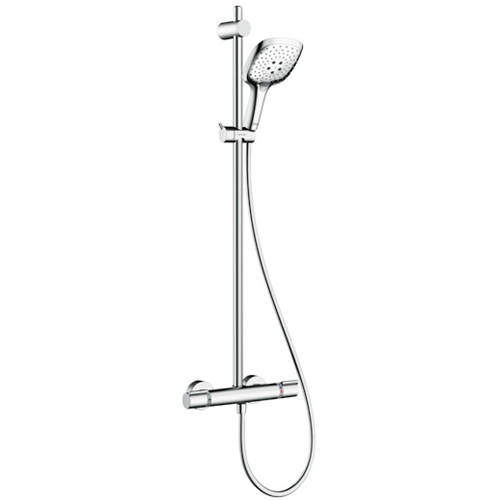 Hansgrohe Raindance Select E 150 Semipipe Shower Pack (Chrome).