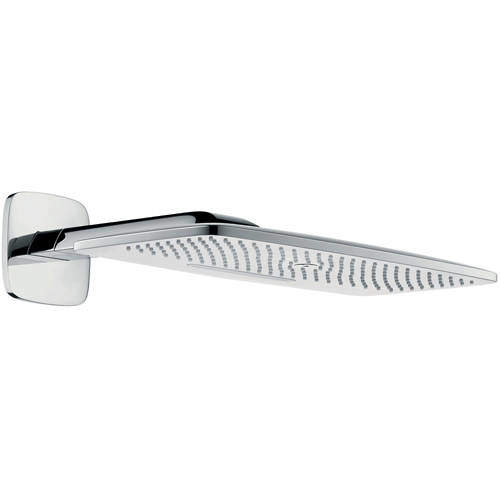 Hansgrohe Raindance E 430 2 Jet Shower Head With Arm (430x220mm, Chrome).