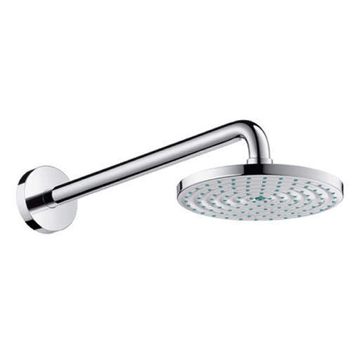 Hansgrohe Raindance S 180 Shower Head & Arm (180mm, Chrome).