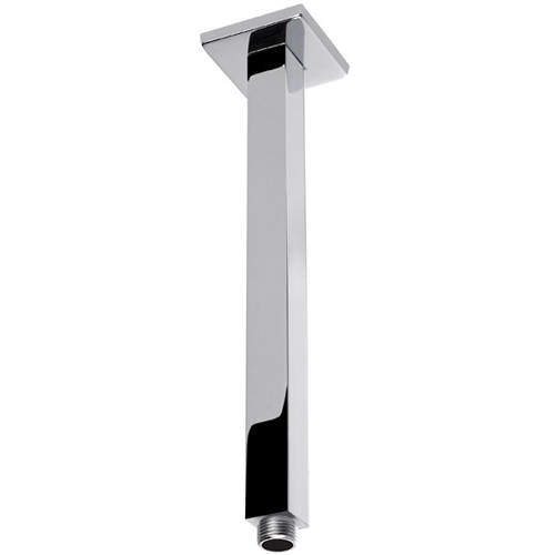 Hydra Showers 250mm Shower Arm. Ceiling Mounting. (Chrome).