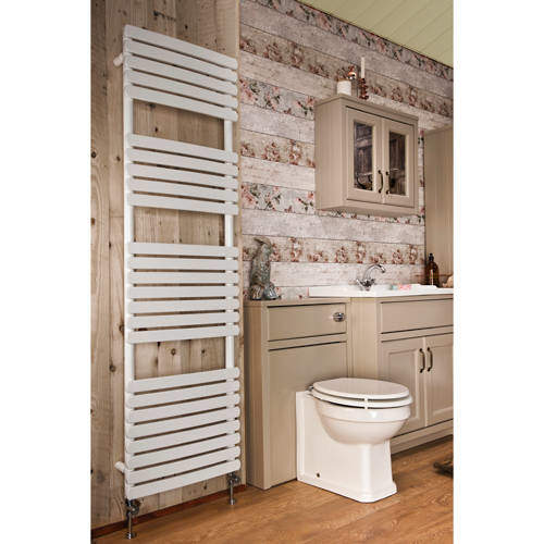 Oxford Orchid Towel Radiator 1700x500mm (White).