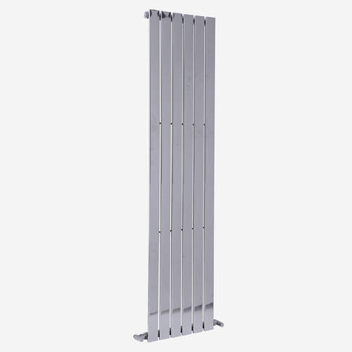 Oxford Motif Vertical Flat Panel Radiator 1800x452mm (Chrome).