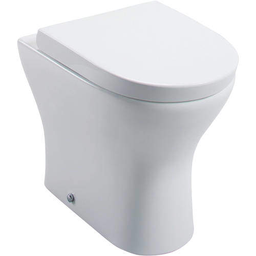 Oxford Spek Back To Wall Toilet Pan & Wrapover Seat.