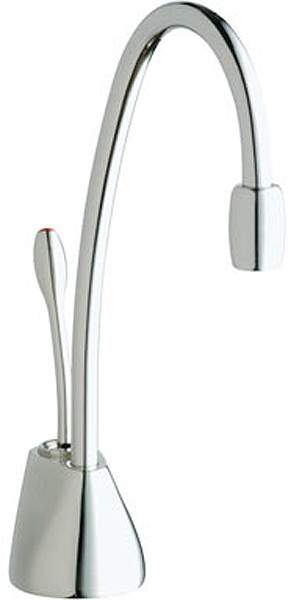 InSinkErator Hot Water Steaming Hot Filtered Kitchen Tap (Satin Nickel).