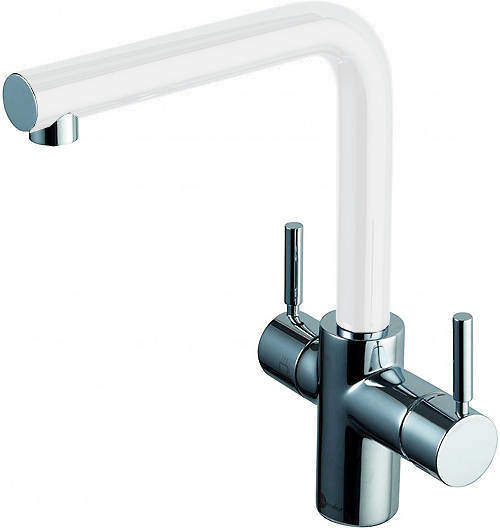InSinkErator Hot Water Boiling Hot & Cold Water Kitchen Tap (Pearl White).