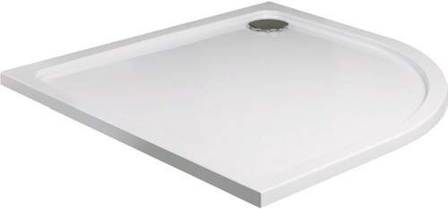 JT40 Fusion Slimline Matt Quadrant Shower Tray. 900x900x40mm.