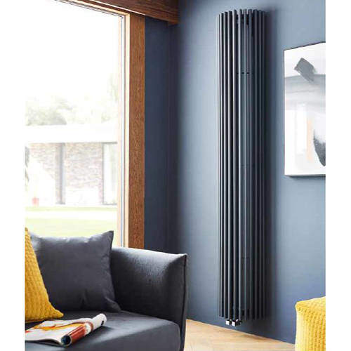 Kartell K-RAD Cincinnati Vertical Radiator 351W x 2000H mm (Anthracite).