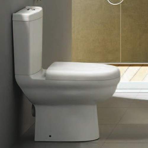 Hydra Freedom Toilet With Push Flush Cistern & Deluxe Soft Close Seat.