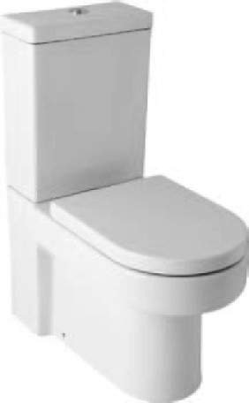 Hydra Life Toilet With Push Flush Cistern & Soft Close Seat.