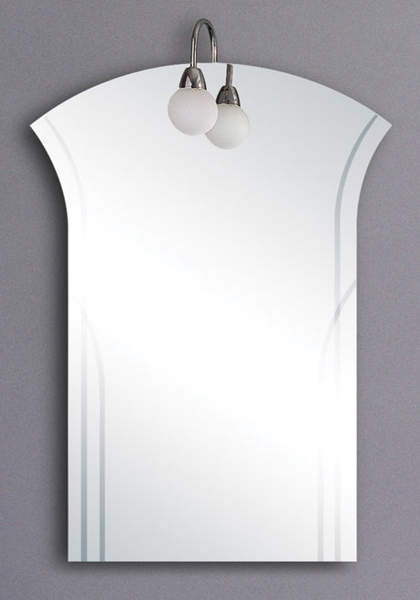 Lucy Killarney illuminated bathroom mirror.  Size 600x800mm.