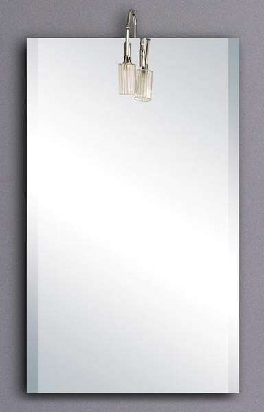 Hudson Reed Shanon illuminated bathroom mirror.  Size 500x800mm.