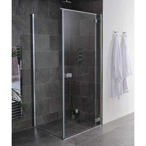 Lakes Island Grenada Frameless Shower Enclosure (1000x900x2000)