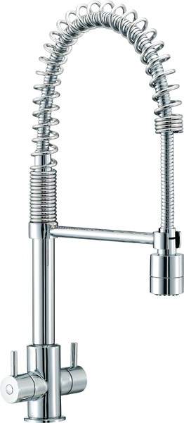 Mayfair Kitchen Astro Monoblock Kitchen Tap With Pull Out Rinser (Chrome).