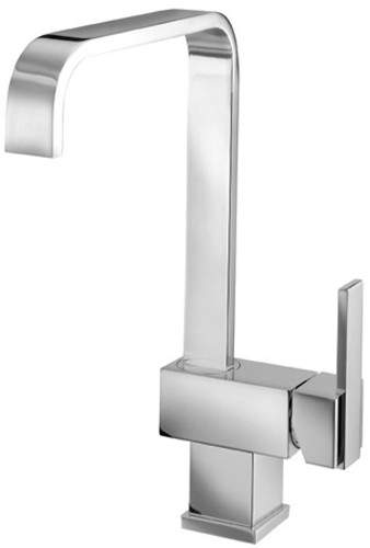 Mayfair Kitchen Flow Monoblock Kitchen Tap With Swivel Spout (Chrome).