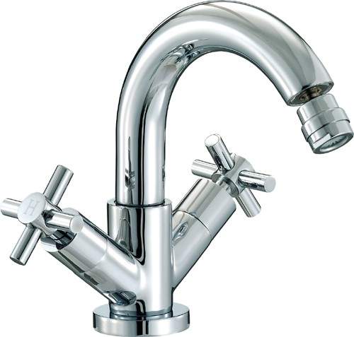 Mayfair Series D Mono Bidet Mixer Tap With Pop-Up Waste (Chrome).