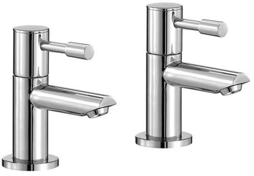 Mayfair Series F Basin Taps (Pair, Chrome).