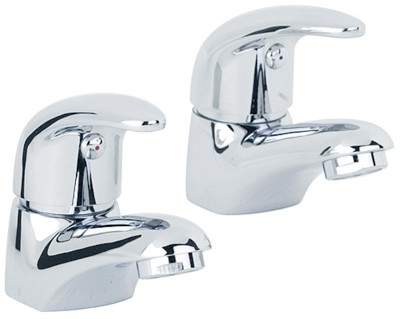 Mayfair Titan Basin Taps (Pair, Chrome).