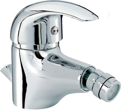 Mayfair Titan Mono Bidet Mixer Tap With Pop Up Waste (Chrome).