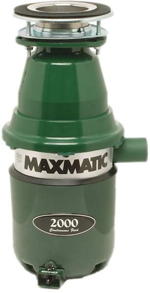 Maxmatic 2000 Standard Continuous Feed  Waste Disposal Unit.