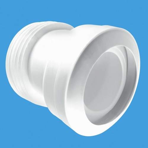 McAlpine Plumbing WC 4"/110mm 14 Degree Toilet Pan Connector (Macfit).