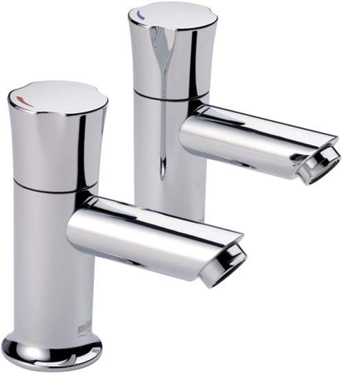 Mira Discovery Bath Taps (Pair, Chrome).