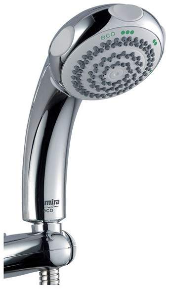 Mira Eco Three Spray Water Saving Shower Handset (Chrome).