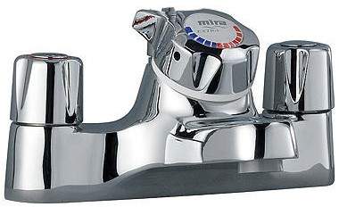 Mira Extra Thermostatic Bath Shower Mixer Tap (Chrome).