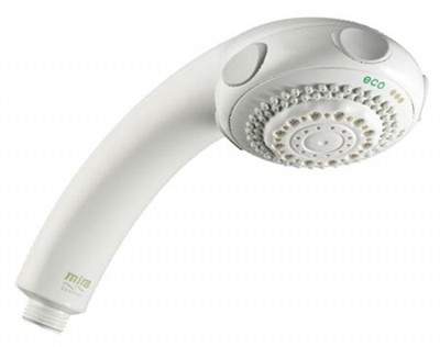 Mira Logic Four Spray Power Shower Handset (White).